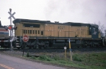 CNW 8527 on WB intermodal